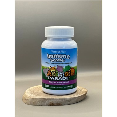Natures Plus Animal Parade Kids Immune Booster 90 таб.