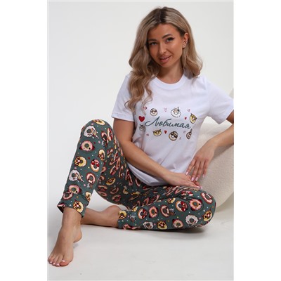 Пижама женская Любимая Пончики
