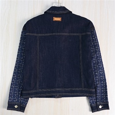 Хлопковый жакет с отворотами