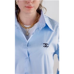 Рубашка оверсайз хлопок y2k