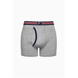 Penti Erkek Kırmızı Çizgili 3lü Çok Renkli Boxer