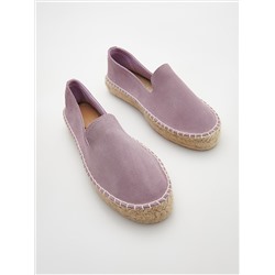 Espadrilles aus Leder