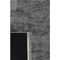 Eze Halı - Antrasit - 80x300 cm