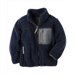 Sherpa Zip-Up Jacket