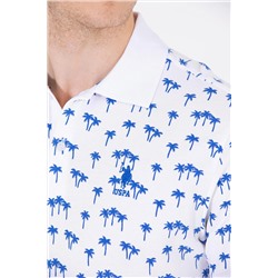 Erkek Saks Polo Yaka Tişört