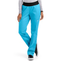 UA Butter-Soft STRETCH Scrubs Women's Yoga Pants with Knit Waistband