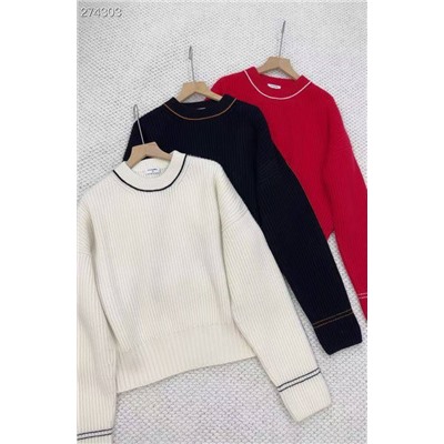 Женский укороченный свитер   Chane*l