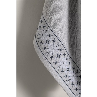 Caresse %100 Pamuk Yüz Havlusu - Gri - 50x70 cm