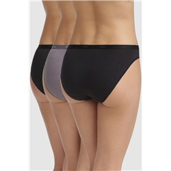 Pack 3 bragas Pockets Coton