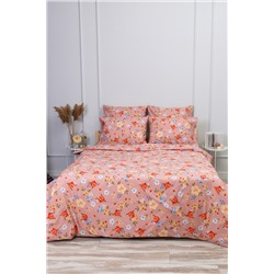 Простыня на резинке поплин Полька