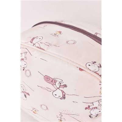 Neceser mediano rosa Snoopy