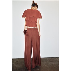 WIDE FLOWING TROUSERS