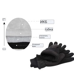 Тёплые зимние перчатки унисекс