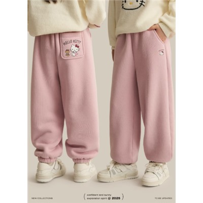 Спортивные штаны для девочек утепленные