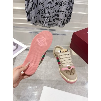 Модные кроссовки без задника 3 цвета ГУЧЧ*И