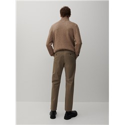 Chinohose mit hohem Baumwollanteil