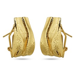 Серьги (покрытие золото)