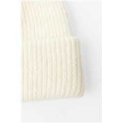 TURN-UP KNIT BEANIE