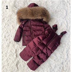 Детский пуховик со штанами