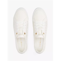 Embroidered TH Monogram Mesh Sneaker  Women