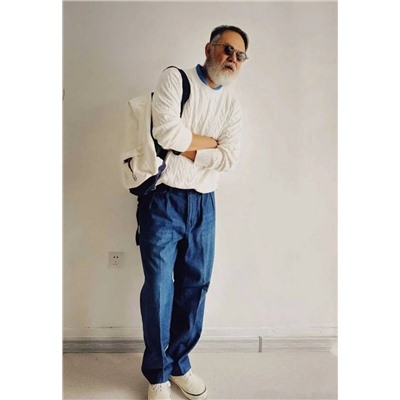 Мужской кашемировый свитер Lor*o Pian*a   Экспорт