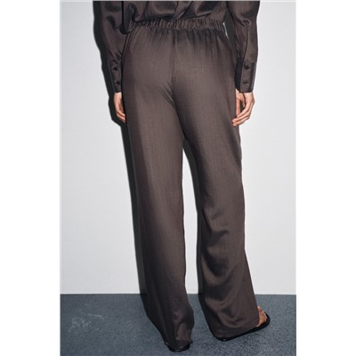 ZW COLLECTION STRIPED PYJAMA TROUSERS