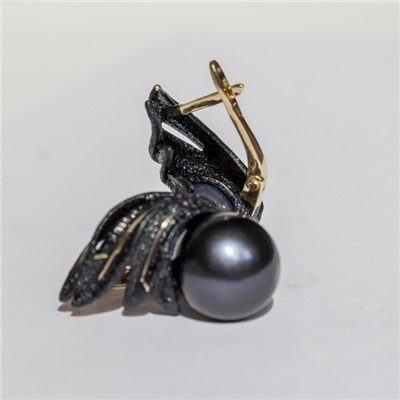 Серьги серебро 52883Y2B