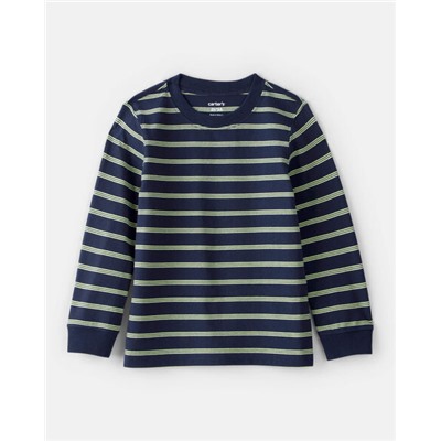 Carter's    Toddler Boy Construction Print Long-Sleeve Graphic Tee - Beige