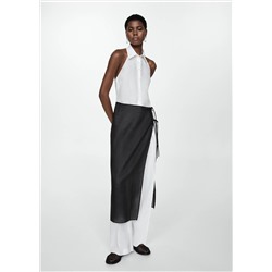 Top 100% lino halter