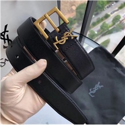 Ремень Ysl Женский. Натуральная кожа