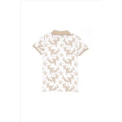 Erkek Çocuk Taş Polo Yaka Tişört