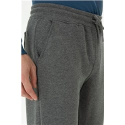 Erkek Antrasit Melanj Eşofman Altı