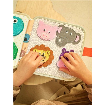 Мягкая развивающая книга для малышей