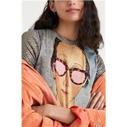 Camiseta retrato obra de arte