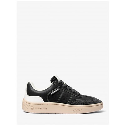 Michael Kors Outlet Kai Mixed-Media Sneaker