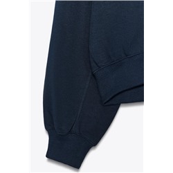 BASIC PLUSH SWEATSHIRT