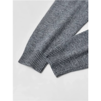 Женский шерстяной пуловер с воротником МИУ МИ*У