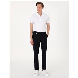 Lacivert Slim Fit Klasik Jogger Pantolon