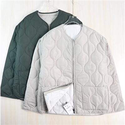 Женский простёганый хлопковый пиджак