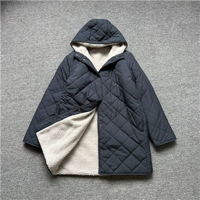 Женская двусторонняя стеганная куртка Cotto*n trader*s больших размеров, экспорт