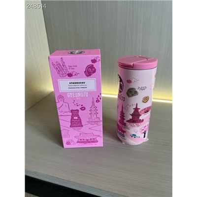 Термостакан Starbuck*s с городами Южной Кореи  ☕️  Экспорт в Южную Корею