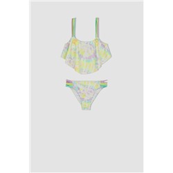 Defacto Kız Çocuk Desenli Bikini Takım Z3643A623HS