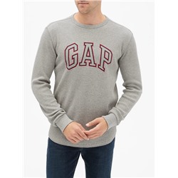 Waffle Stitch Logo Pullover