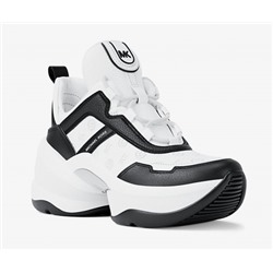 Michael Kors Outlet Olympia Logo Debossed Trainer