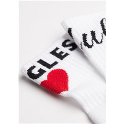 Kurze Sportsocken mit Detail hinten