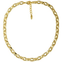 Колье (покрытие золото) 45-50см, Есть комплект