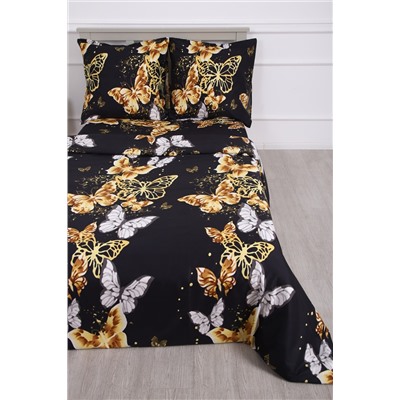 Комплект постельного белья Золотые бабочки