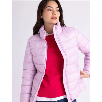 PACKABLE CHANNEL QUILTED JACKET