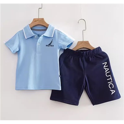 Хлопковый костюм для мальчиков на лето