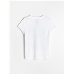 T-Shirt aus Baumwolle mit Druck